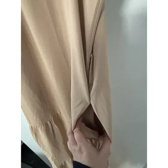 NWT Pretty Garden Summer Maxi Dress Sleeveless Halter Neck Flowy Ruffle Dress - Picture 3 of 6